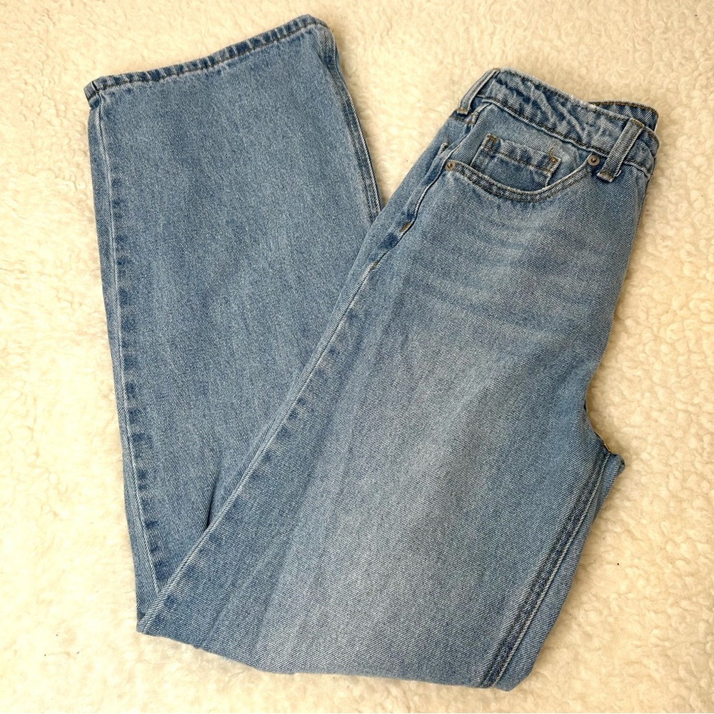 BP. Jeans High Rise Wide Leg Ripped - Picture 3 of 7
